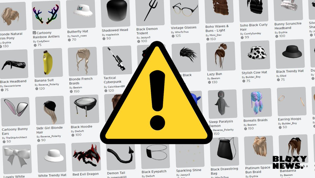 Bloxy News On Twitter It Looks Like The Off Sale Wave Has Stopped However Ugc Creators Are Experiencing Issues When Trying To Put Their Affected Items Back On Sale