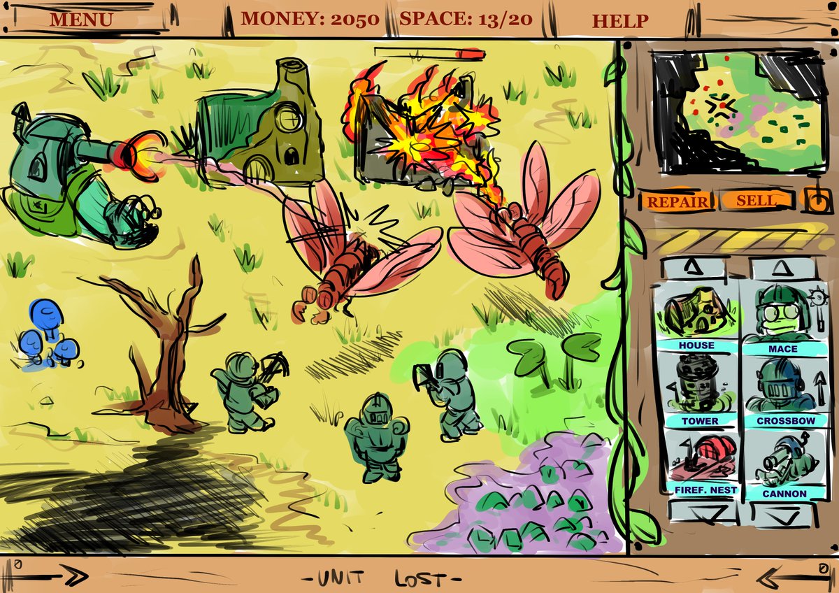 TheDarkZircon's tweet photo. Concept of Amphibia as a RTS game (Inspired mostly by Command and Conquer and Dune 2)
#amphibia #amphibiafirstanniversary #conceptart #concept #videogameconcept #rts #strategy #myart #drawing #digital #digitaldrawing #darkzircon #videogames #commandandconquer https://t.co/IyngOURvAT