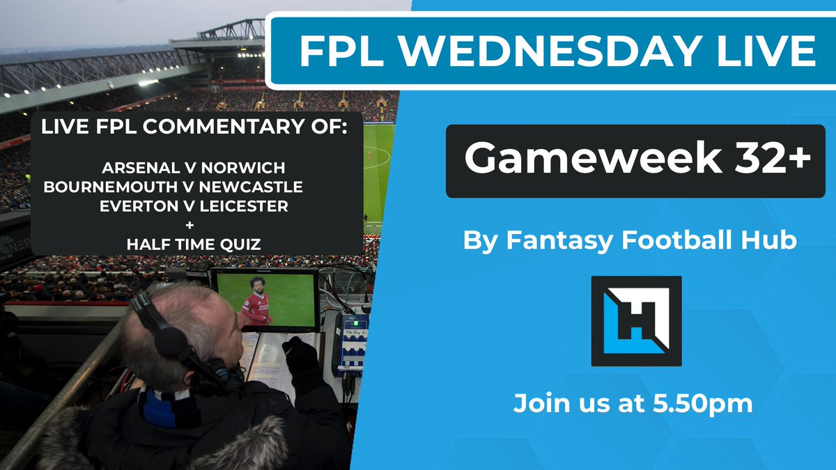 FFH_HQ's tweet image. ⚽️ #FPL LIVE is back! ⚽️

Tomorrow evening we are back talking you through the #GW32+ 6pm games LIVE from an FPL perspective 🔥

SET REMINDER HERE ➡️ youtu.be/JmfAenlE3L4 

Join @richclarkefpl, @Fergi222 and special guest @IRISHFI1 for this and our half-time quiz ⚽️