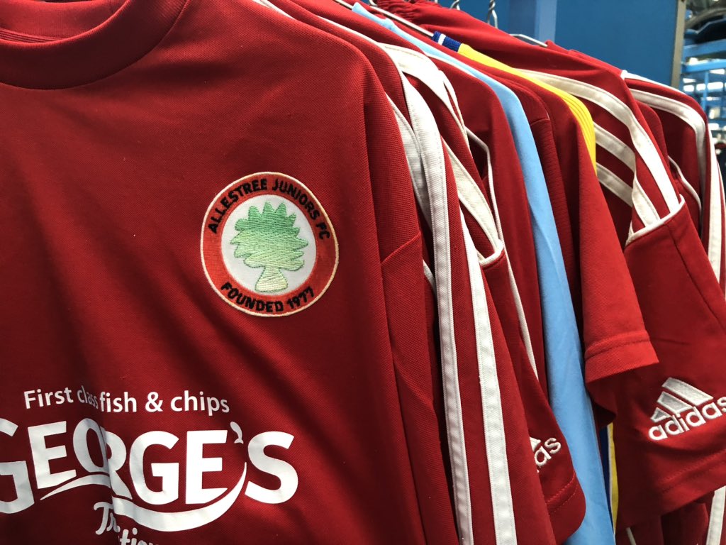 Great to be able to come to the rescue and help out laundering the Allestree junior football club’s kit after the recent floods took their toll. Good luck for the new season, hopefully won’t have to wait too long!! #allestree