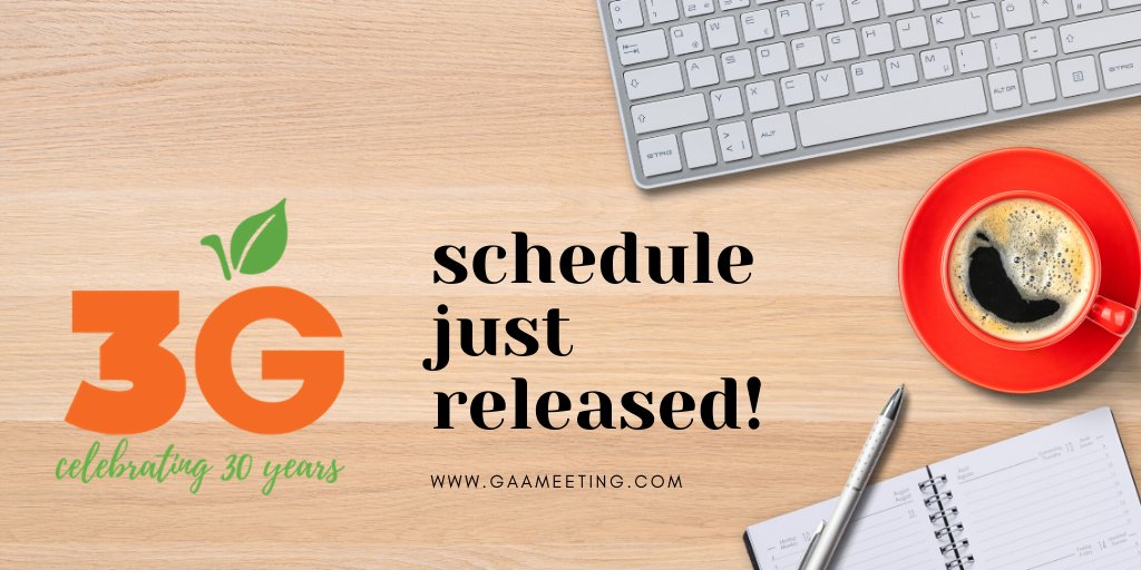 GAA_Tweets's tweet photo. The GAA Annual Meeting scheduled was released TODAY! Check it out at https://t.co/YkzrJgmS4S. https://t.co/dDzyfy3CdU