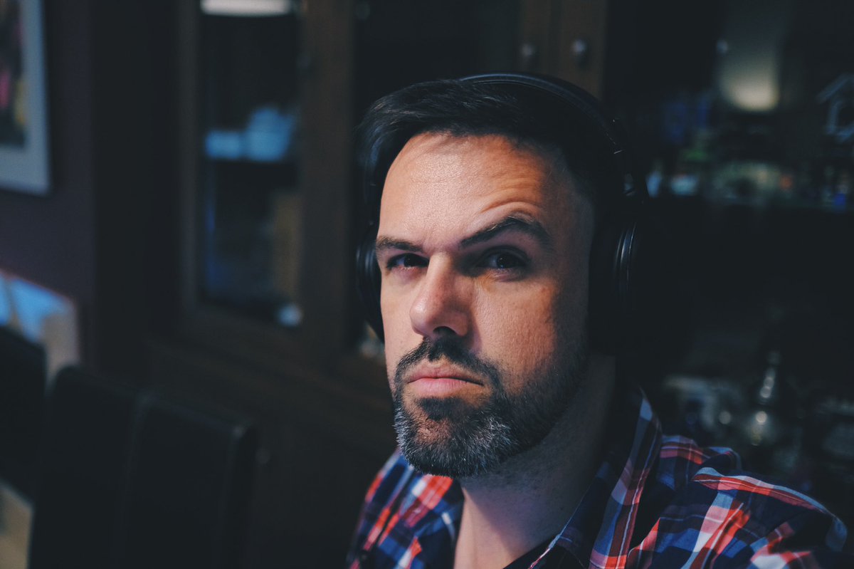 schmitzoide's tweet image. Introducing my “Bug off I’m working hard!” face. Featured in my living room for the last (n) weeks... #workhardplayhard #codewithheart💙