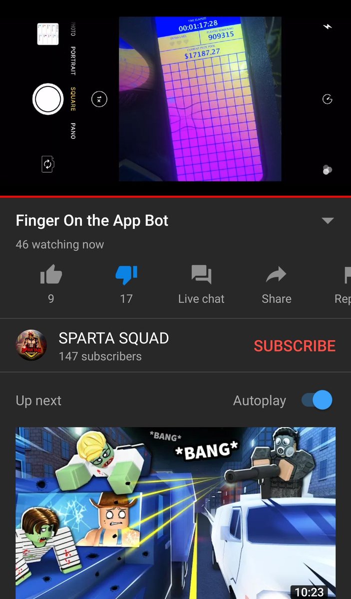 S0G78's tweet photo. Some scumbag is using cheats on Finger on the App, like bro I know you need to go to bed at 9 PM, but goddamn at least try. https://t.co/yeO2ia7RX4