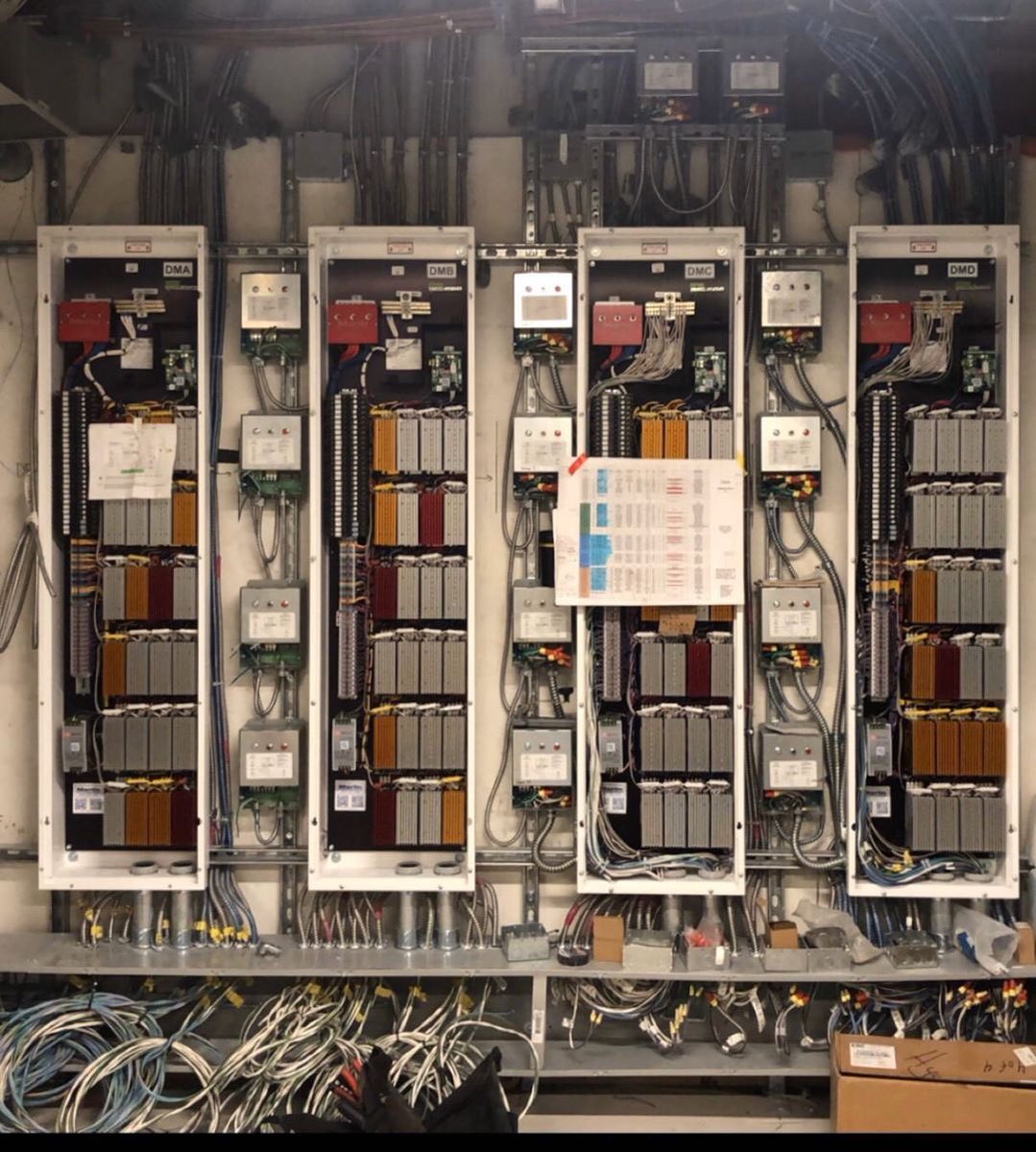 IBEW103's tweet photo. Before & After shots of the installation of Lighting Control Panels at Parcel K in Boston’s Seaport District!
⚡️
⚡️
⚡️
#Local103 #IBEW #PoweringBoston #Construction #Boston #Seaport #ParcelK https://t.co/prdFye9HHb