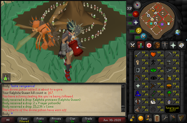 flows's tweet image. kalphite princess