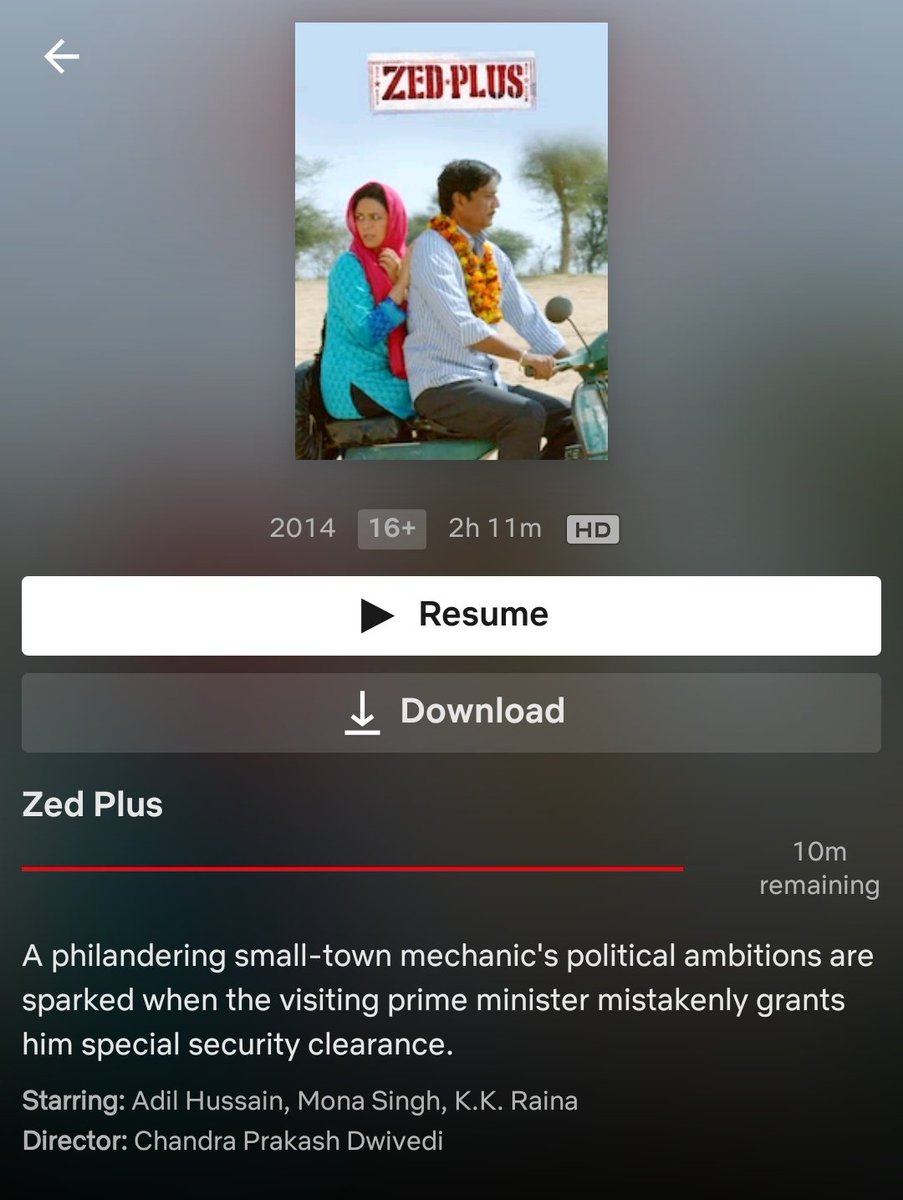 Mortal_Feelings's tweet photo. Watched #Zedplus on @NetflixIndia reflecting the current political scenario with the crispy pun all throughout. It explicitly portrayed once again that common people are the most played! Great work by the entire team @EkavaliKhanna
@_AdilHussain It's always a treat to watch you. https://t.co/FhQAW6KJ1V