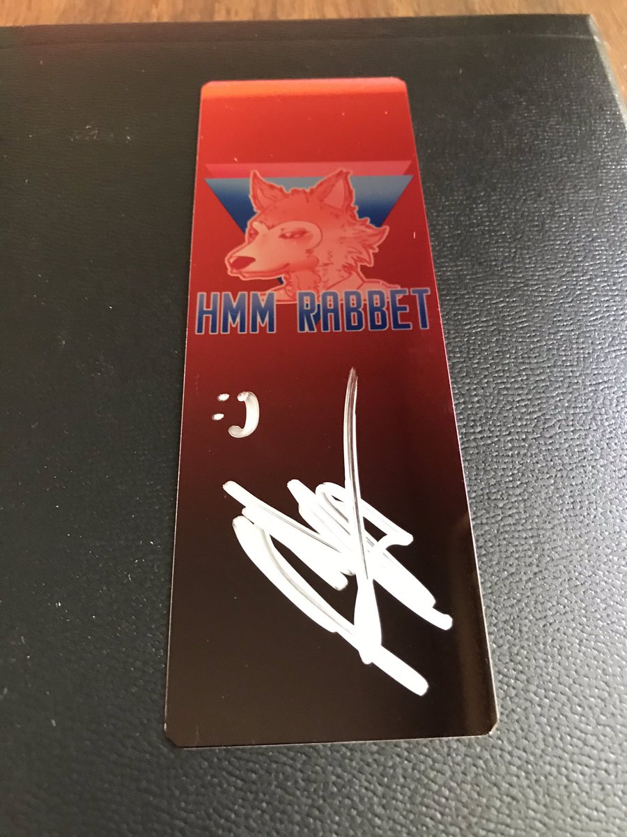 Knightmachy's tweet photo. Thank you @colorworldbooks and @ImMrTransistor for these fantastic metal bookmarks
(And thanks people in chat for the smudge supervision) https://t.co/kqSqumKiLh