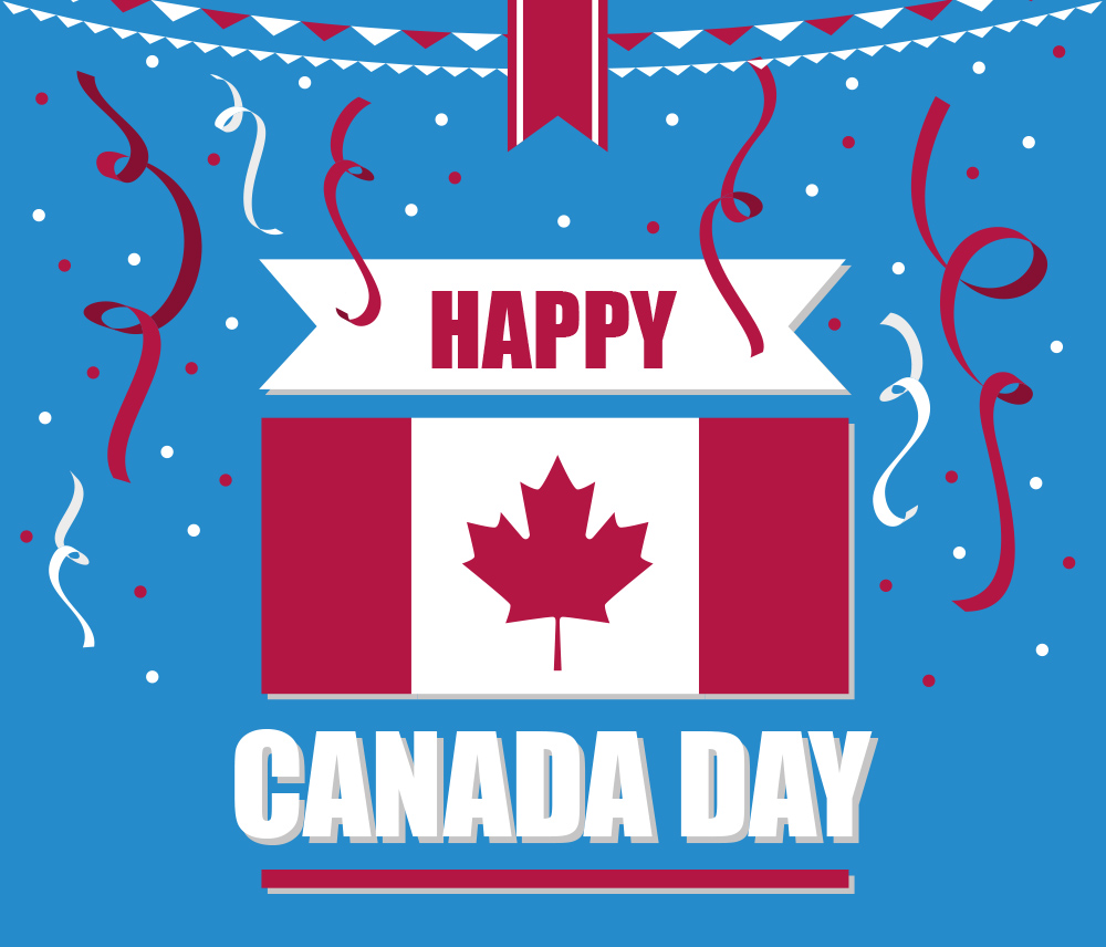 We wish you a happy #CanadaDay everyone! Please #enjoy the #sunshine #responsibly. All our locations will be closed on July 1 and reopen on July 2 with regular business hours