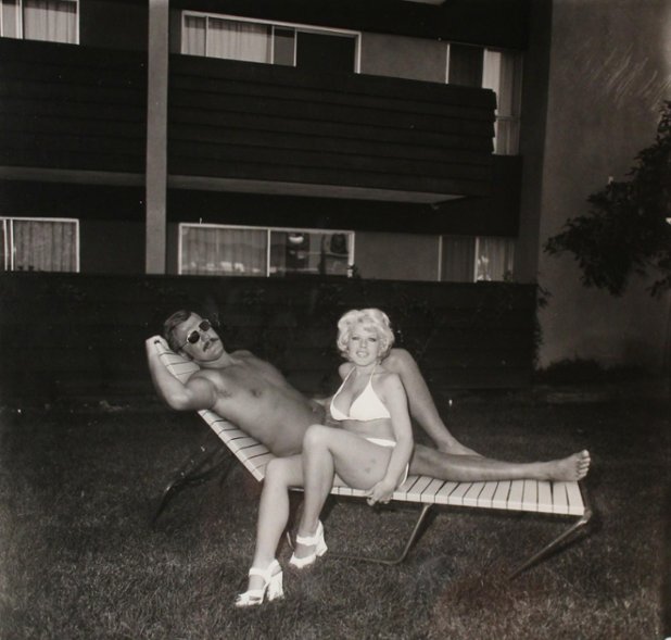 Diane Arbus, Southbay Singles- Couple on a Chaise Lounge, 1970