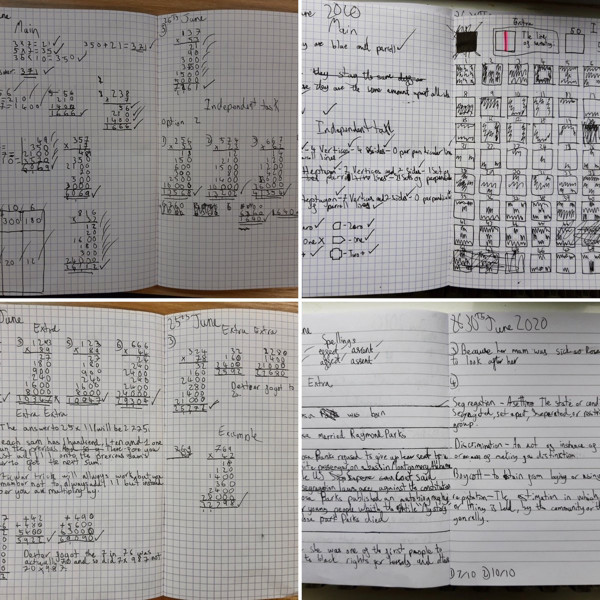 Year6KJAR's tweet image. We get lots of work handed in on google but take a look at this example of amazing work done on paper #workhard #writeonpaper #KJAR