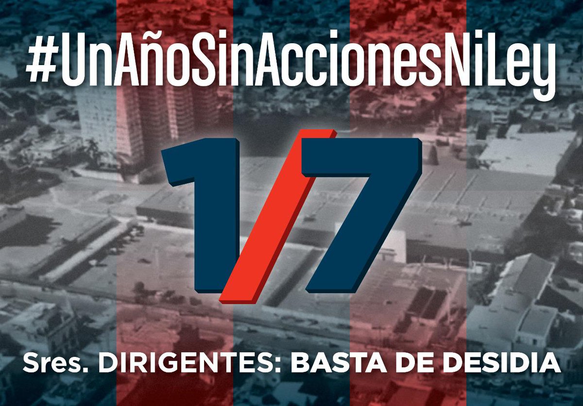 juanmaPiescoSL's tweet photo. #UnAñoSinAccionesNiLey
Este 1/7 no se festeja, se reclama a los responsables de que se haya perdido otro año. https://t.co/foz44REP5J