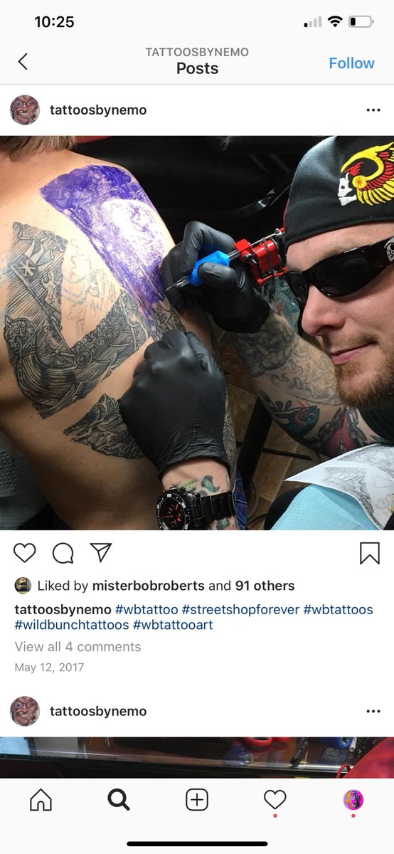 This is basically all in the open so this is not a doxxing per se, but remember those Nazi "Aryan Brotherhood" thugs shouting at people in Stillwater the other day? There are two tattoo shops in their network. 'WB Tattoo' in Spring Lake Park & 'Autonomy Tattoo' in Rochester.