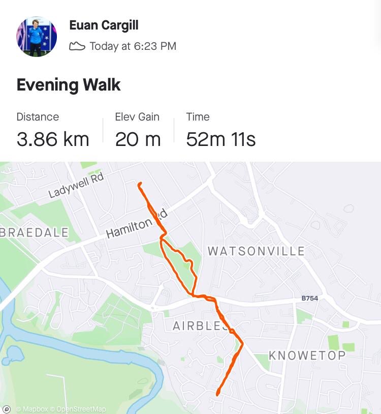 LACARGILL2's tweet photo. @captainmaxi #13MBBvirtualcamp #BoysBrigade a few more bike rides and dog walks to add to the mileage. Max is loving BB camp too! https://t.co/8wLp8OHR1T
