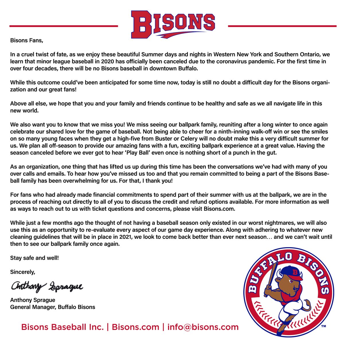 Buffalo Bisons tweet media