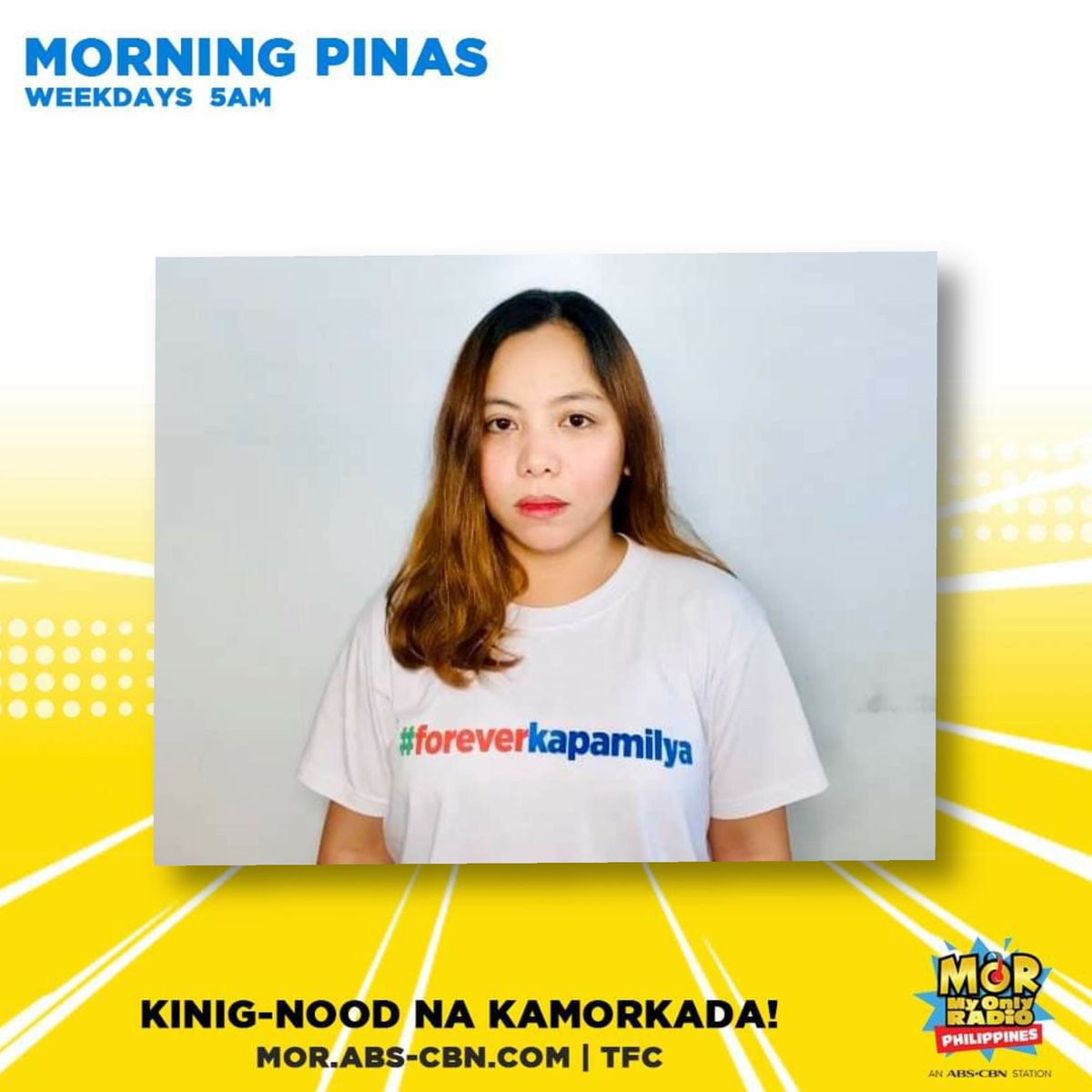 MORentPH's tweet photo. Miyerkules na kaya bangon, KaMORkada! Babangon tayo sa araw-araw para makapagpasaya! Samahan si @mor1019makirena sa MORning Pinas!

#MakiSagot
Pili ka, isa lang!
1. Jowang mapagmahal
2.  Wifi connection
3. Kumpletong tulog
BAKIT?!
Ano, Sagot?! Ganern!

#WednesdayNaWednesday https://t.co/dJCBEeCseh