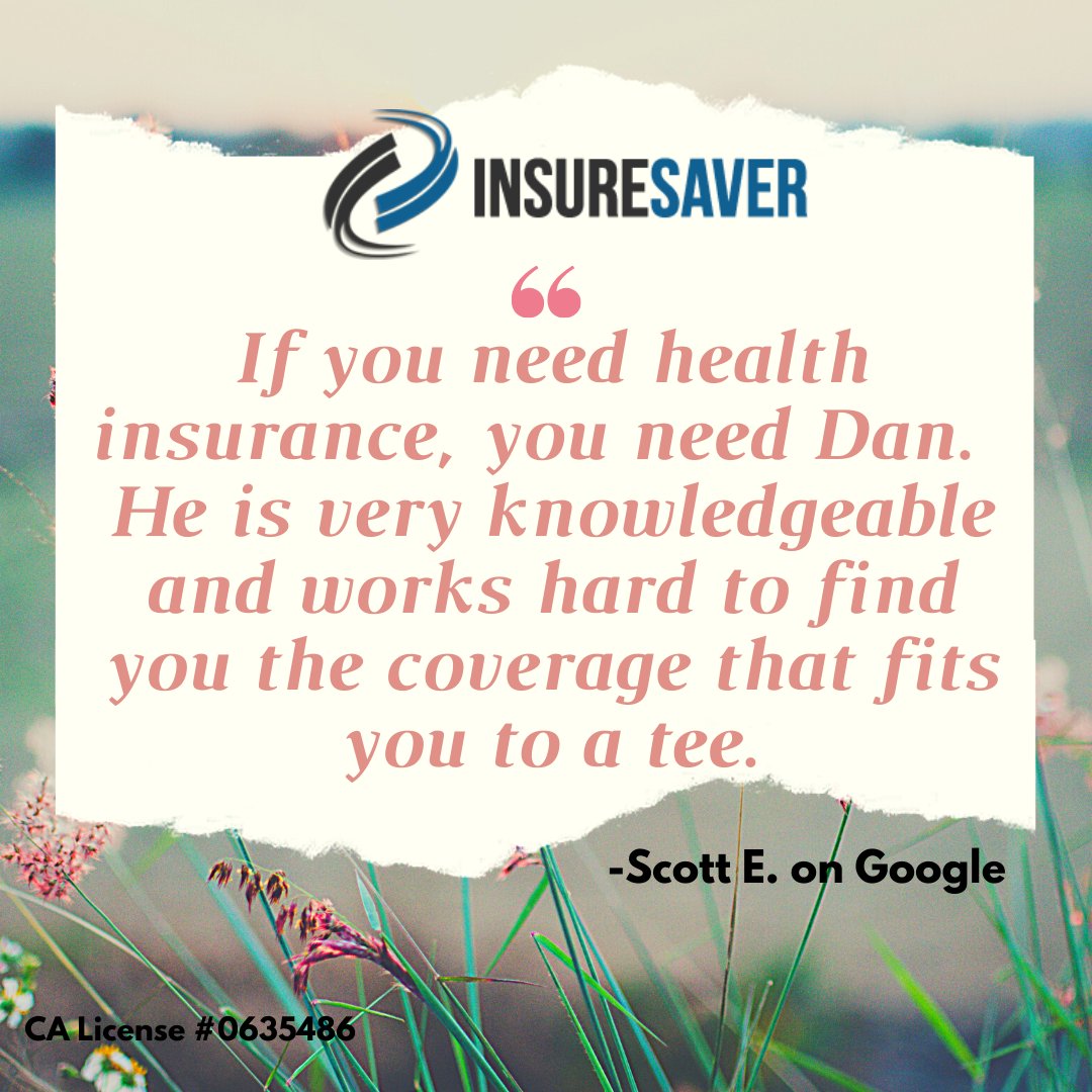 insuresaver1's tweet photo. #InsureSaver here with another, #TestimonialTuesday at 2pm!
Thank you Scott for the Google review!
Reminder: If you had a recent life change and need assistance regarding insurance, give us a call!
1 (800) 366-2751
https://t.co/WHV9LfnTSM https://t.co/8Shxg55R23