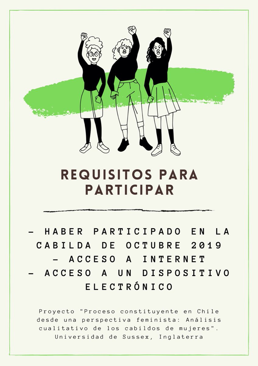 abofemchile's tweet photo. Queremos invitarles a colaborar con la investigación de tesis de Natalia Morales Cerda, estudiante de Magíster en Estudios de Género, Universidad de Sussex, Inglaterra 🔎💜🙌🏼 https://t.co/cxnQoYHxId