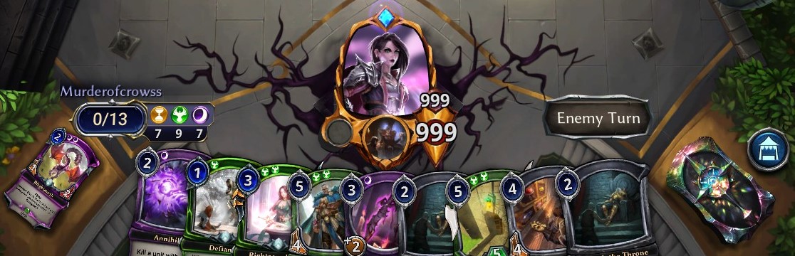 Last day before reset in <a href="/EternalCardGame/">Eternal Card Game</a> so what else are you supposed to do when you're camping ranks?