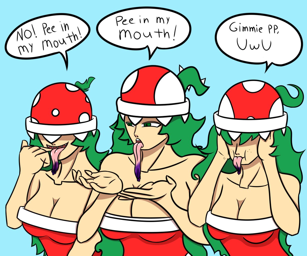 SuperMilkMan🔞 on X: I decided to redraw this with minus8s Piranha Plant  Gals. Original pic by @PilloTheStar minus8 fanart digitalart Nintendo  Mario t.coDuOuGHkXF4  X