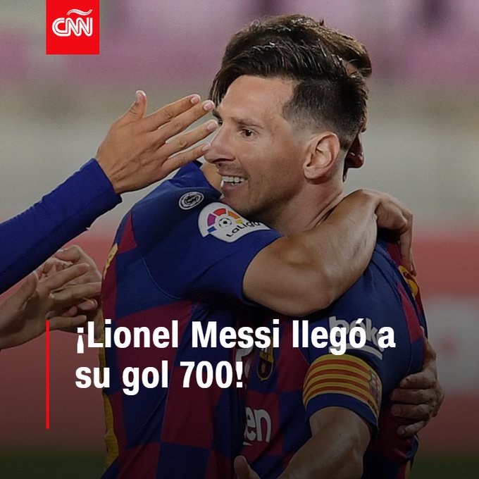 Messi alcanza los 700 goles! | CNN