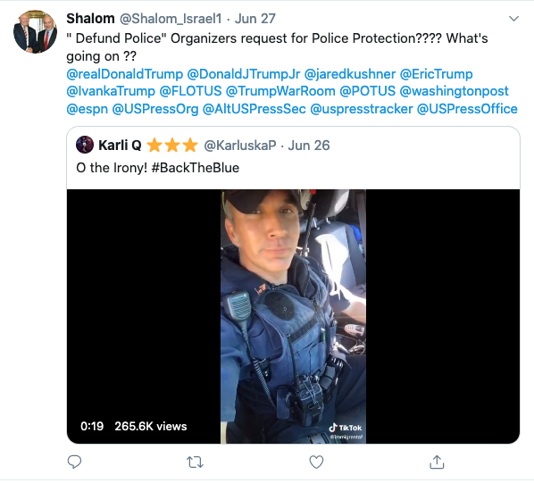 Alt-US Press Secretary tweet media