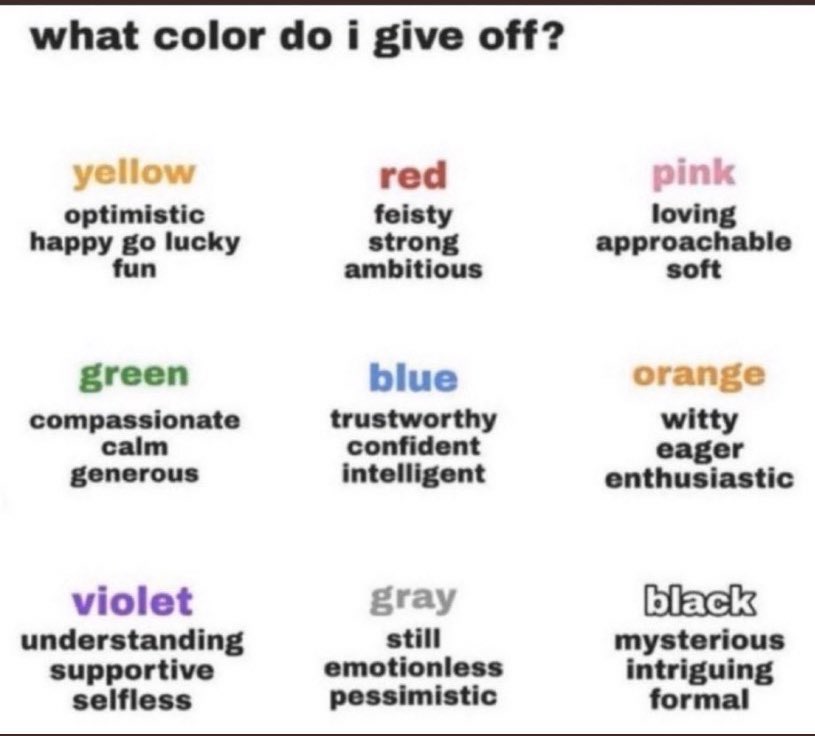 Pick a color for me deals