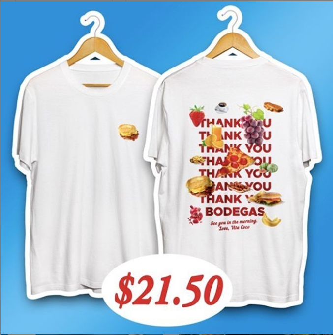 PromoProductsWk's tweet photo. INSTA BODEGA ┃ Buying Bodega-Inspired Swag From #VitaCoco Means Free BEC Sandwiches For #NewYork #HealthcareWorkers via @AdAge by @Nappyvalleygirl  ► https://t.co/OvYkcXOZ96 @VitaCoco knows how to #GetInTouch! w #AdvertisingYouCanFeel #PromotionalProductsWork! https://t.co/h7vqiEgaaX