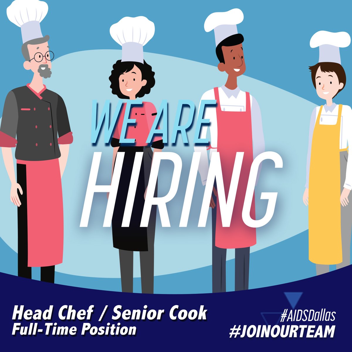 Come join our team and be part of the solution! 💙💙💙

LINK - aidsdallas.org/jobs/ 

#JoinOurTeam #AIDSDallas