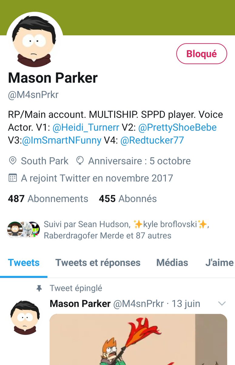 FrenchKidFR's tweet image. // Adam Parker changed his first name. Little reminder, avoid him ! It caused a lot of worries in SPRP Twitter