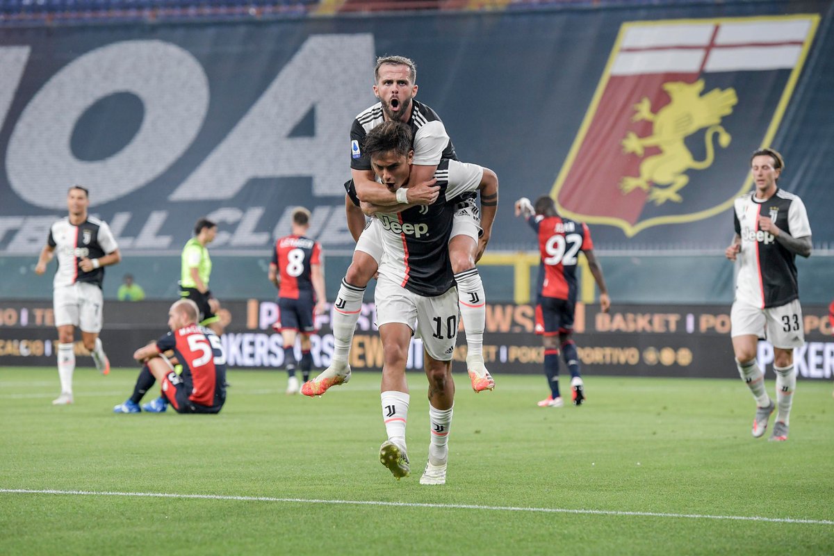 Miralem_Pjanic's tweet photo. Il massimo é il minimo che posso prometterti ❤️🎹
#GenoaJuve #FinoAllaFine  @juventusfc https://t.co/X329aNFs2U