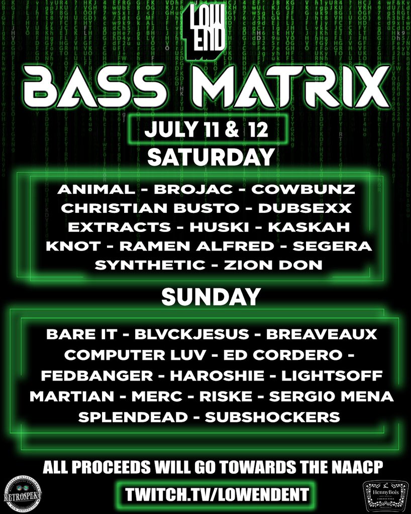 animalthedj's tweet photo. Did I mention that me and @huskibass are going to be throwing our first ever Virtual Festival? 

Follow us at @lowendent808 for the latest updates! https://t.co/1t8Mz3xfaQ