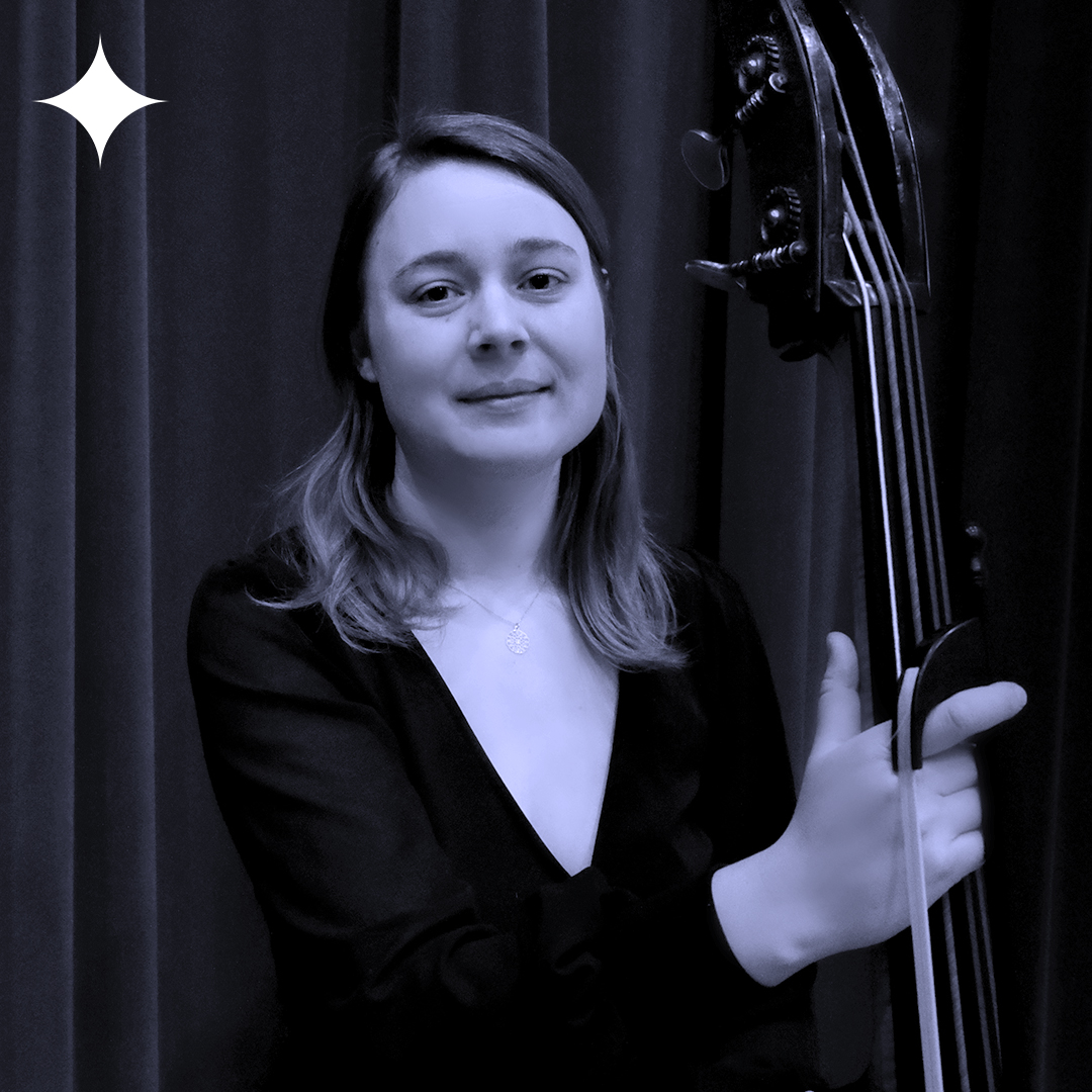 Tafelmusik's tweet photo. Meet some of the people keeping #TafelmusikTogether. Double bassist Pippa Macmillan and cellist Keiran Campbell are two of the many faces who continue to work hard from home to maintain connection and bring you joy during this challenging time. Read more https://t.co/2st4xz5PVH https://t.co/SGzHNIwMRg