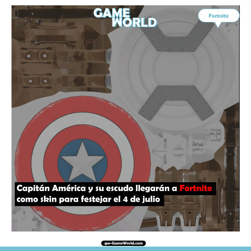 GameworldN's tweet photo. Marvel y Fortnite realizan una nueva colaboración, y Capitán América (y su poderoso escudo) se pasarán dentro de poco por el battle royale.

Más info en https://t.co/DxPB79vsS8 / Link en la Bio.

#fortnite #marvel #steverogers #br #capitan #america #independencia https://t.co/PZd11Juu9a