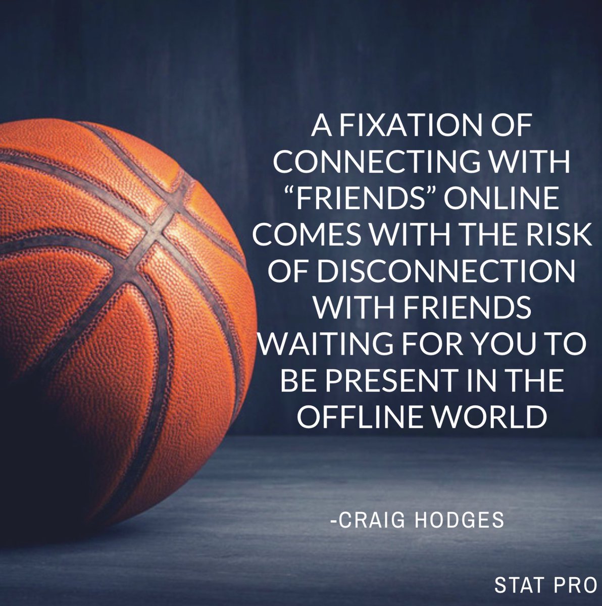 stat_elite's tweet image. Don’t get too caught up online. Put your phones down and connect with those around you! ✌🏽 #Peace #STATPRO #STATMotivation #STATStrong #TrustTheProcess #BasketballTrainer #MakeTheCommitment #basketball
