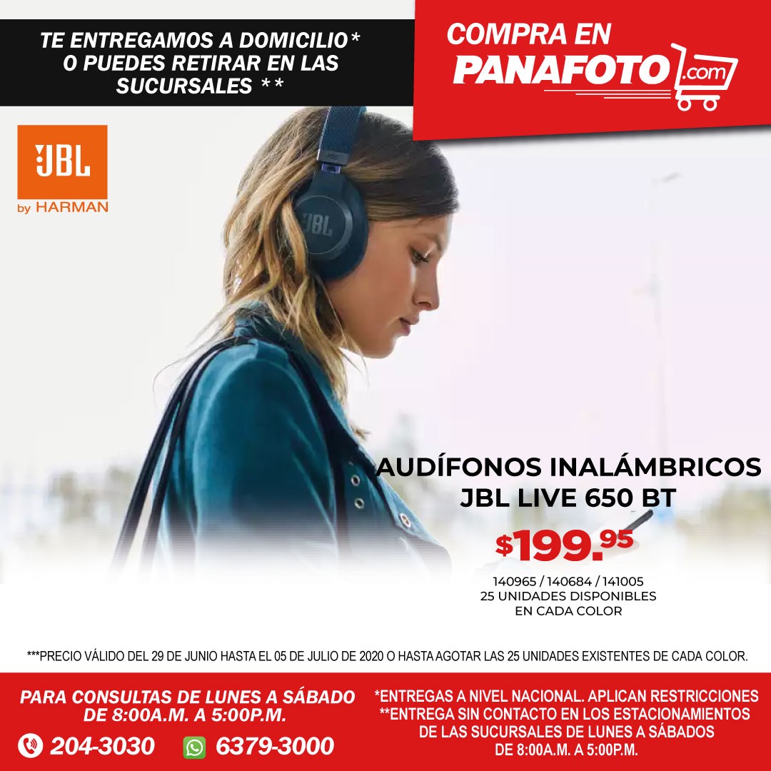 Auriculares Inalambricos JBL Live 650BT