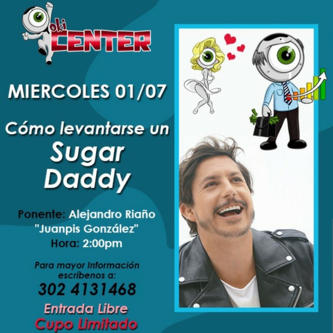 Inscribanse al 3024131468 o al instagram de Okicenter