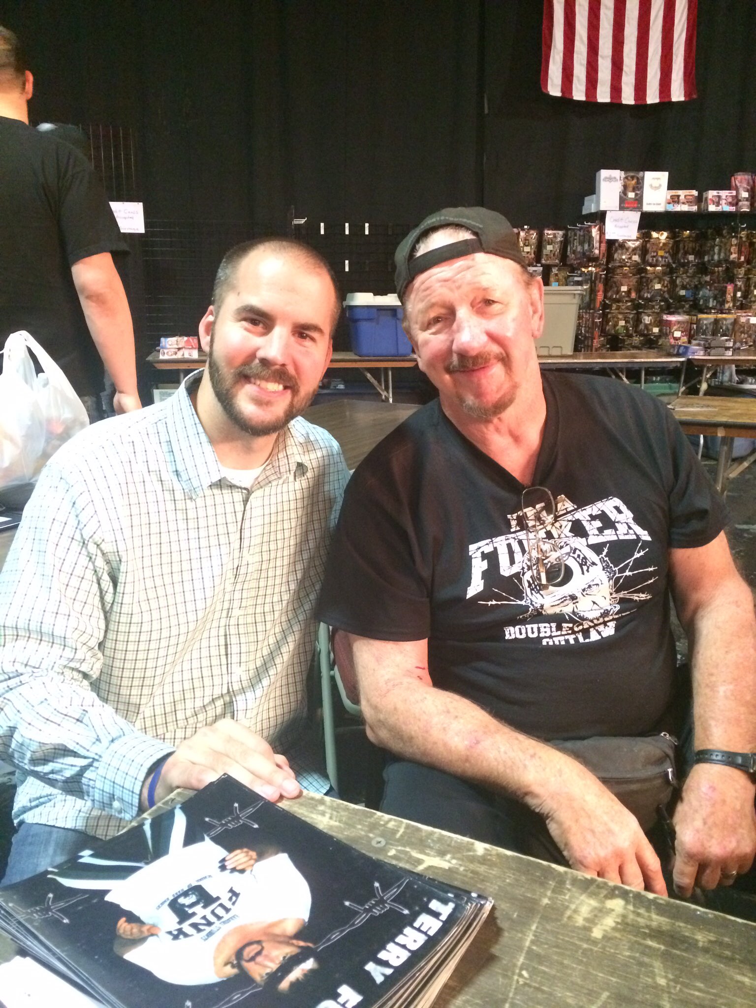 Happy birthday to the Funker, Terry Funk! One of the all time greats! Had the honor of interviewing him twice 
