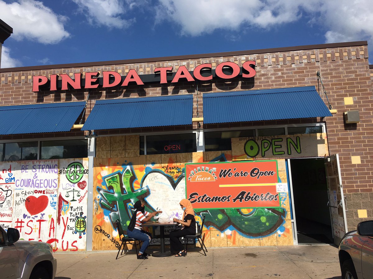 This small Mexican restaurant in Minneapolis had to close for the first time in 25 years due to the riots. The owner tried to reason with the rioters but they wouldn’t listen. Place was closed for 22 days, and since they re-opened a week ago, business has been way down