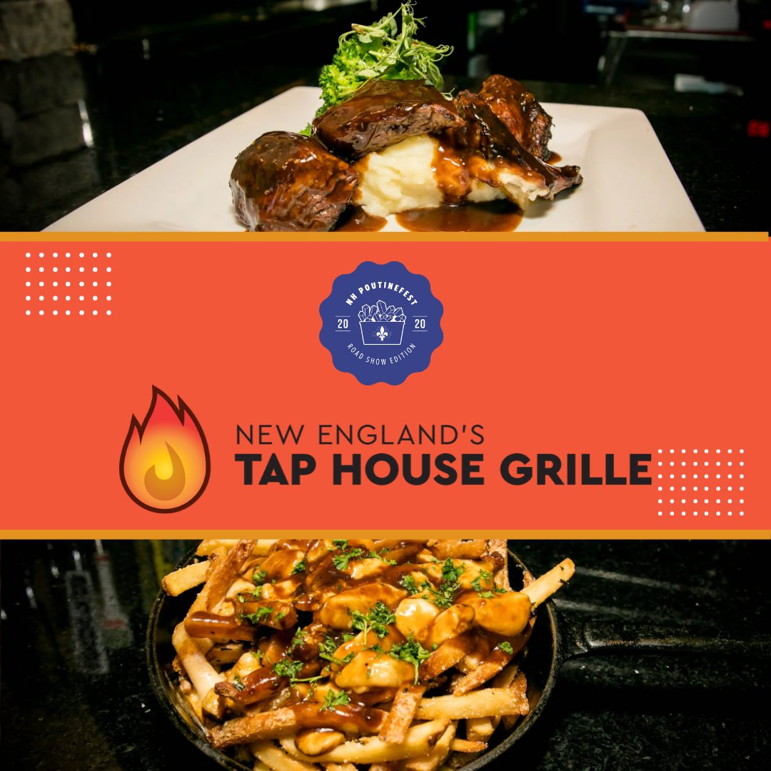 FACNH_official's tweet photo. Try poutine made from hand cut fries, cheese curd with aromatic herbs and drizzled in white truffle oil or a tap house lobster roll from New England TapHouse! Come by and sit with your friends on a hot summer afternoon! #nhpoutinefest #livefreeandeatpoutine #netaphouse https://t.co/4070BtJHzb