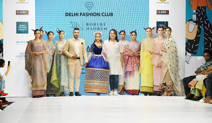 Asian designer week Flashback, 
DFC presented show in association with Robert naorem for promotion of Handlooms of northeast India. 
Showstopper <a href="/SomaLaishram21/">Soma Laishram</a>