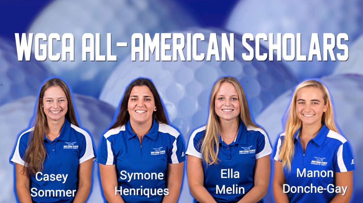 DSC_WGolf's tweet photo. Congratulations to these Four Falcons who have been named WGCA All-American Scholars.  Well done! https://t.co/Wud2EKy47y