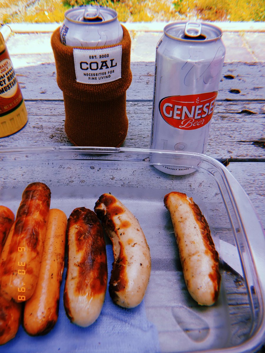 Pure #Rochester combo: <a href="/GeneseeBrewery/">Genesee Brewery</a> , <a href="/zweigleshots/">Zweigle's</a> , <a href="/flourcitydist/">FlourCity</a> and <a href="/CoalHeadwear/">Coal Headwear</a>