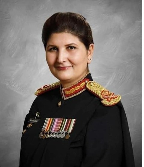 Salute & Respect To Now Lieutenant General Nigar Johar khan you Have Made Us Proud As a Woman 👏❣