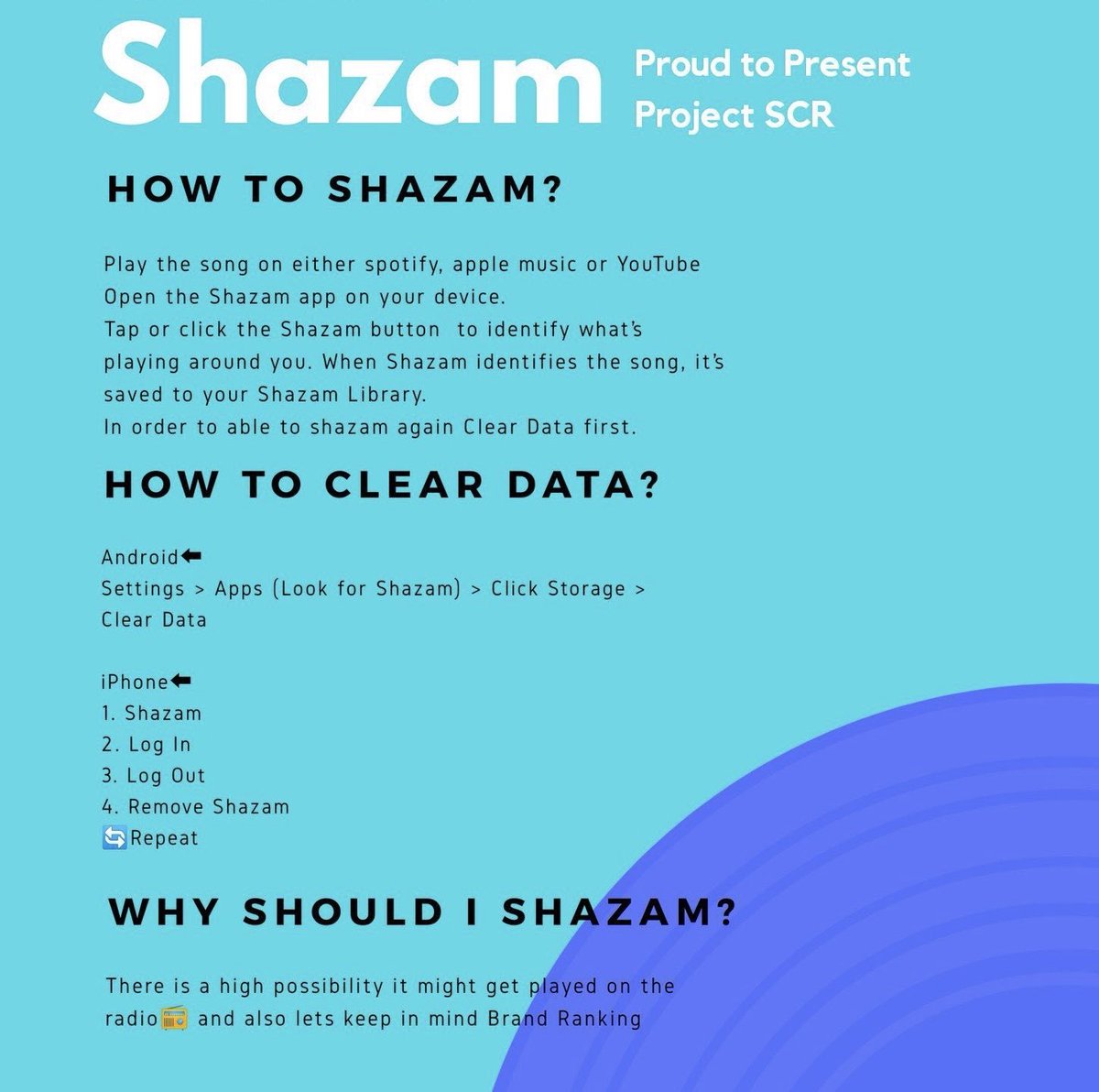 #TheProduct3Party While streaming, you can also  #Shazam the songs from  #TheProduct3  