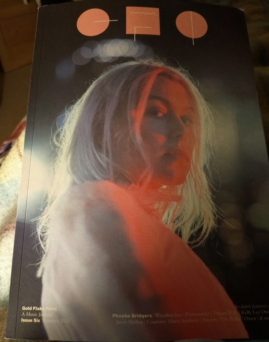 Jo_Hardie's tweet photo. Bedtime reading #issueSix @GoldFlakePaint ❤️ https://t.co/RtScusJ1F9