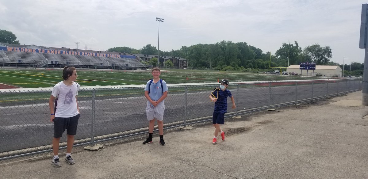 StaggHighSchool's tweet image. It was so nice to see our student-athletes and coaches on campus today! We have missed them so much!