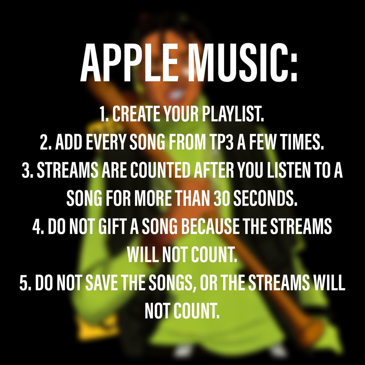 STREAMING PARTY RULES: