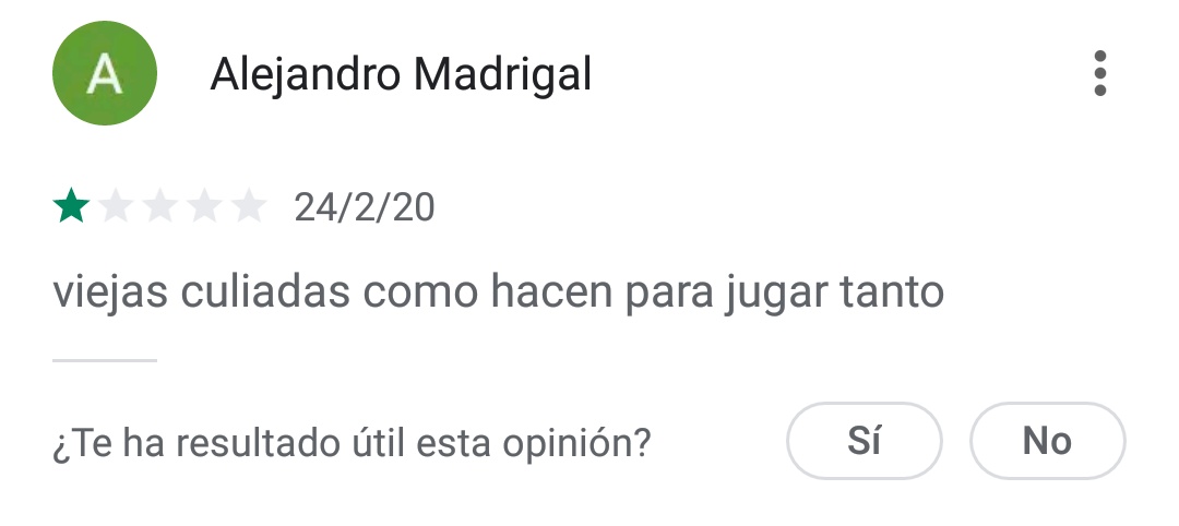 PlayStoreOOC's tweet image. Un poquito nomás