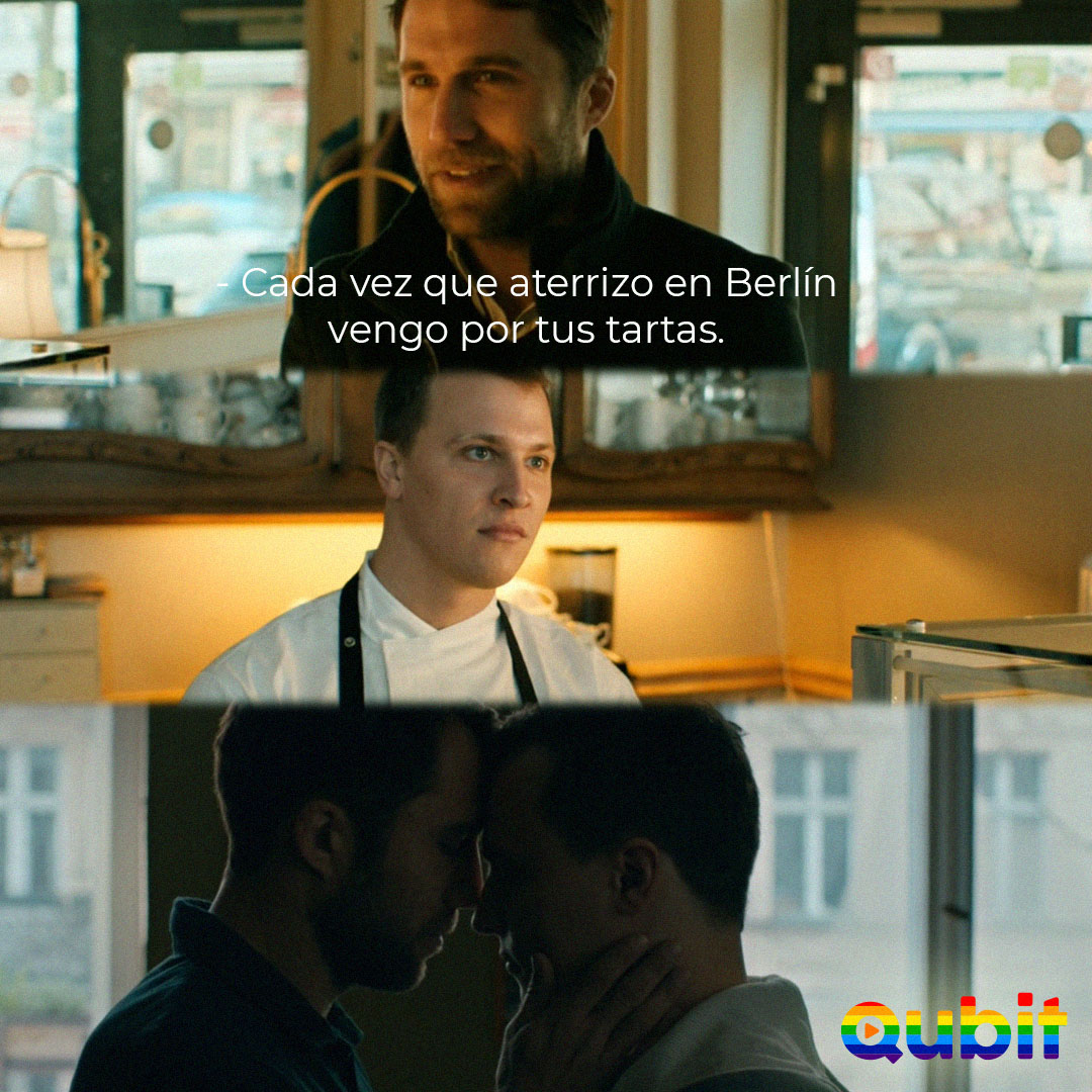 qubitTV's tweet photo. Último día de junio y cerramos el #MesDelOrgullo recomendándoles #ElReposteroDeBerlin, un drama romántico que trabaja la construcción de sus personajes con inteligencia, delicadeza y sensibilidad → https://t.co/2aaPknim8A. https://t.co/y6nP5R88ca