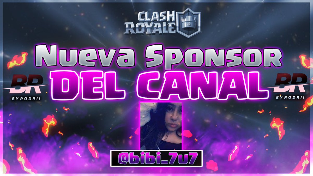 Anuncio a la Cuarta Sponsor del Canal 🤩
             ❤️¡¡𝗕𝗜𝗘𝗡𝗩𝗘𝗡𝗜𝗗𝗔!!❤️
                       <a href="/bibi_7u7/">Bibi</a>

Una gran persona y amiga que siempre esta apoyando a la comunidad ya sea con sorteos, torneos y muchas cosas más.
Es un honor tenerte en el Canal. 

#RodriiArmy ⚡